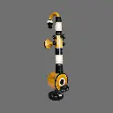 Etikoppaka Home Decor Wooden Crafted Veena