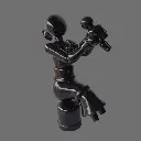Etikoppaka Home Decor Wooden Crafted Mother with Child Idol