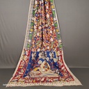 Kalamkari Hand Block Silk Saree