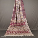 Kalamkari Hand Block Silk Saree