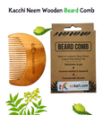 Kacchi Neem Wooden Beard comb