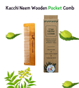 Kacchi Neem Wooden Pocket Comb