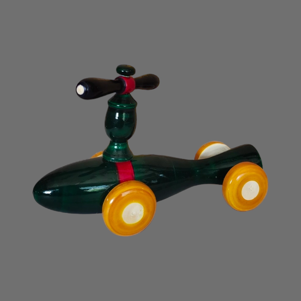 [WCEKGAP] Etikoppaka Wooden Crafted Helicopter Toy