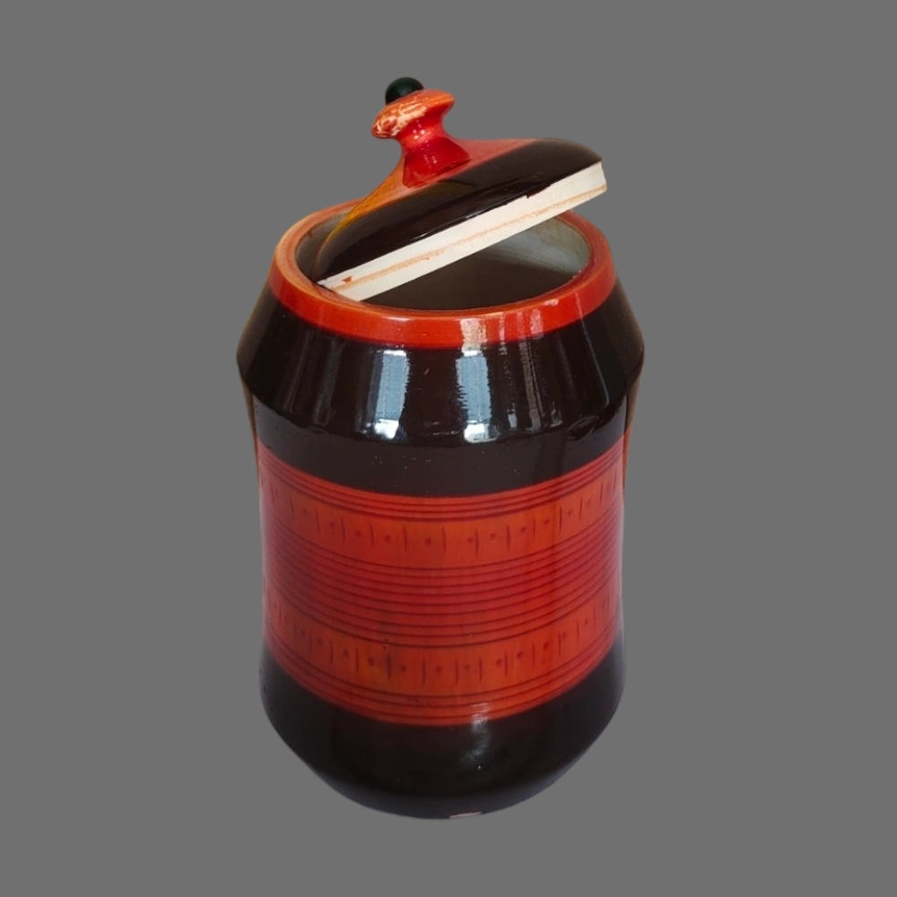 [WCEKRCL] Etikoppaka Wooden Crafted Jar with open cup