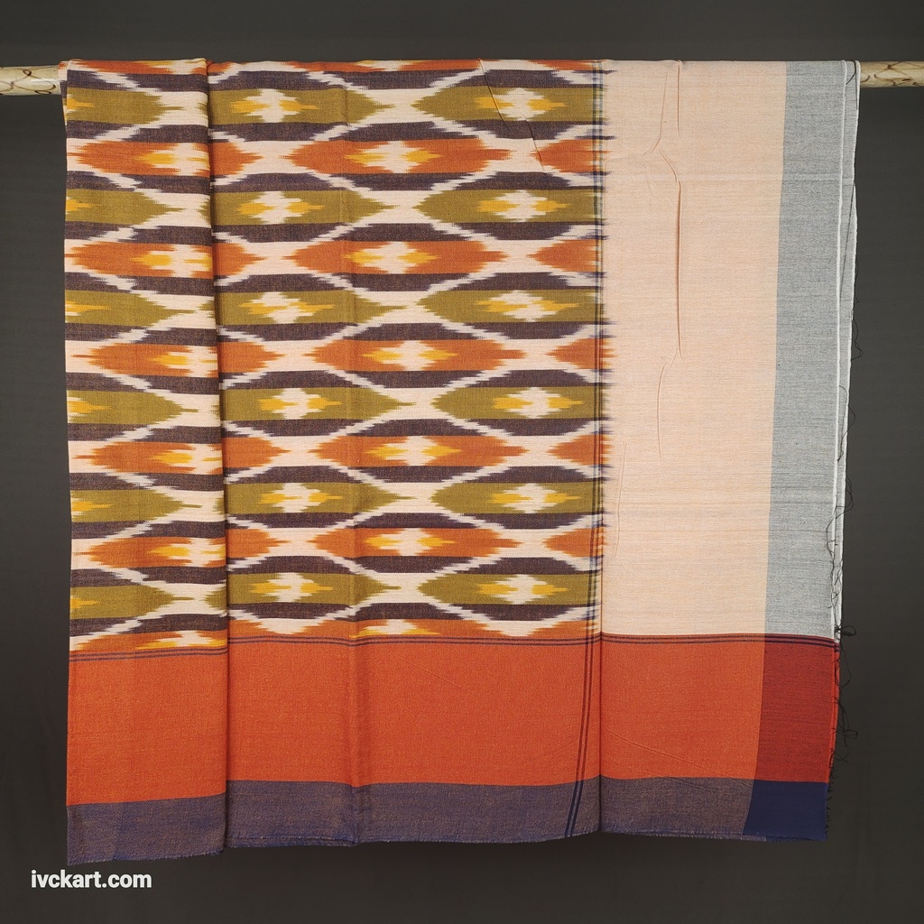 [HWIBSML.05] 100% Ikkat Bedsheet Single