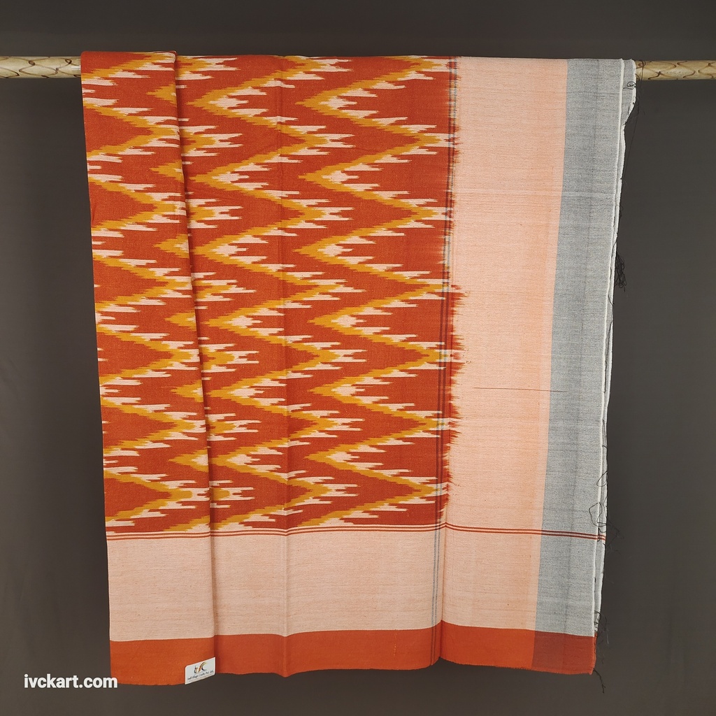 [HWIBSML.09] 100% Ikkat Bedsheet Single