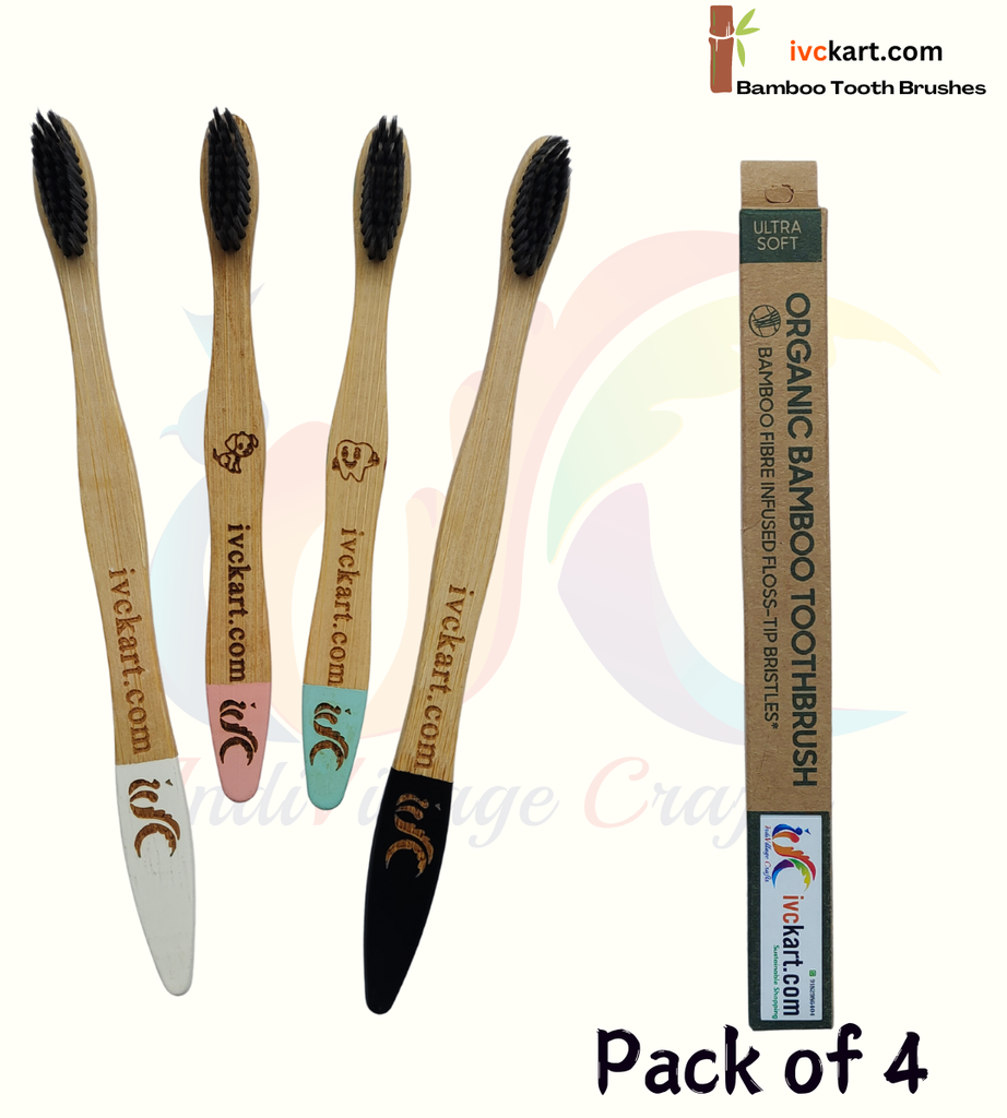[IVCKBTBA4] Bamboo Tooth Brushes