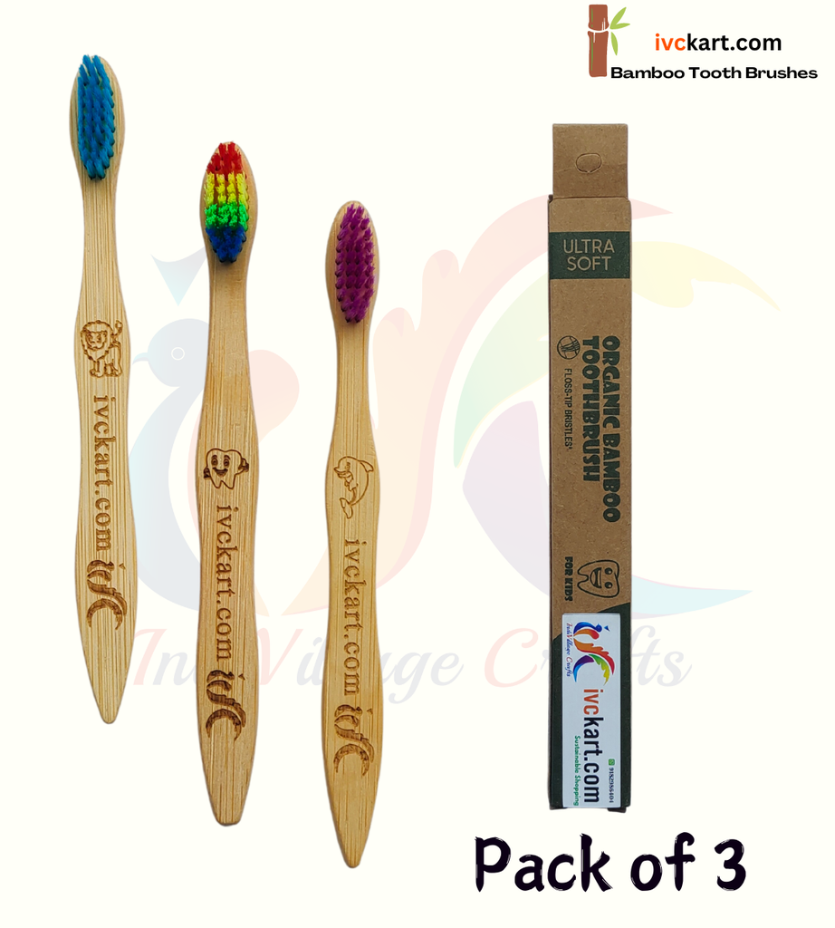 [IVCKBTBC4] Bamboo Tooth Brushes