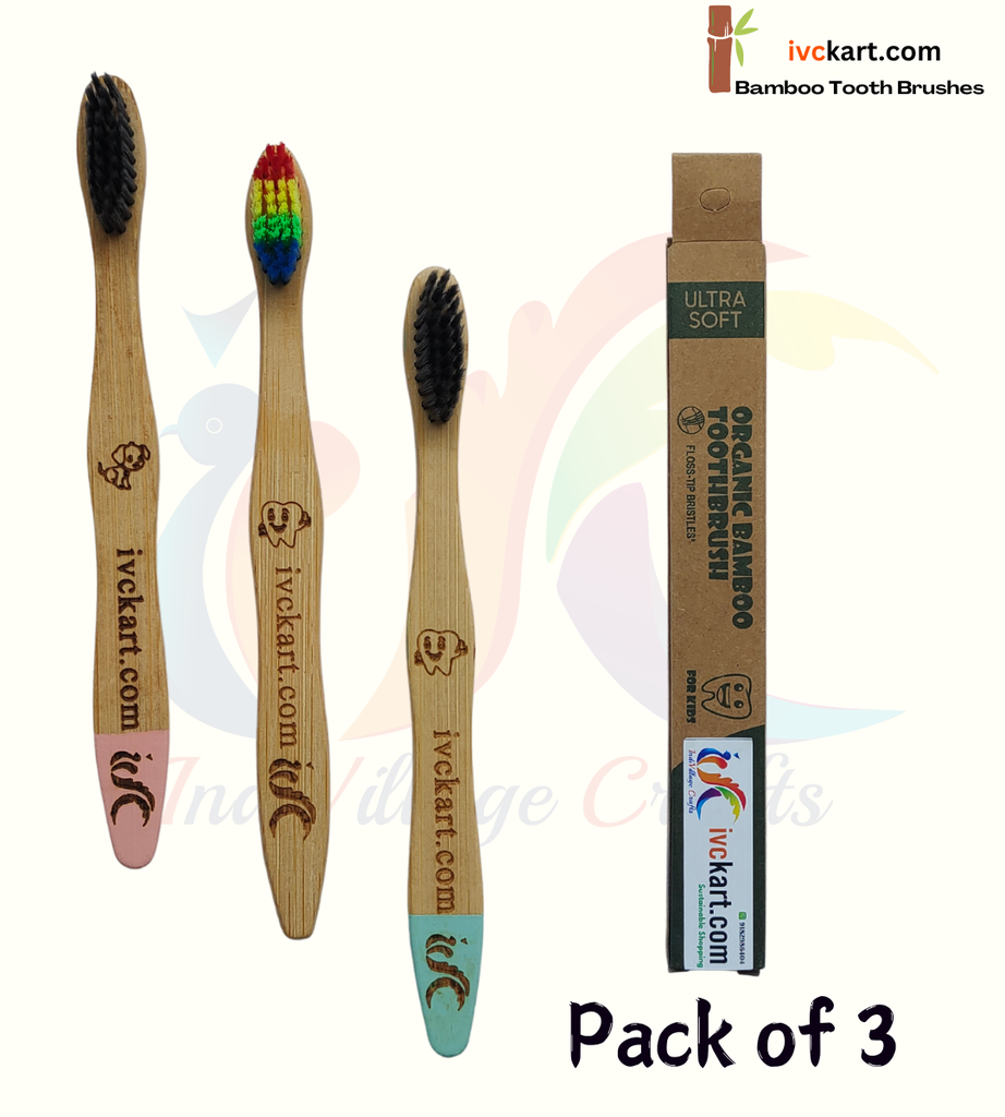 [IVCKBTBC5] Bamboo Tooth Brushes