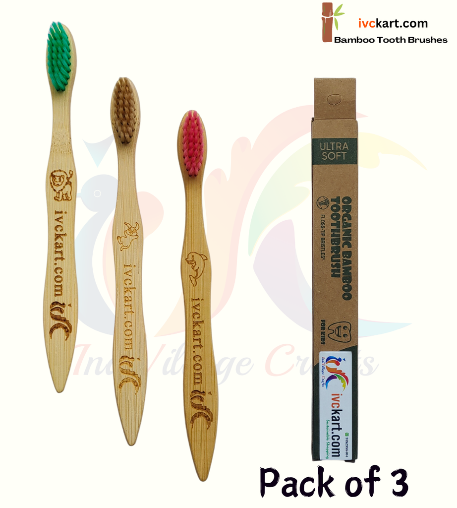 [IVCKBTBC6] Bamboo Tooth Brushes