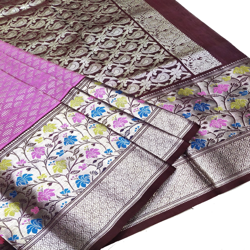 [VGSSBPB] Handwoven Venkatagiri Pure Pattu Saree
(Handloom & Silk mark Certified)