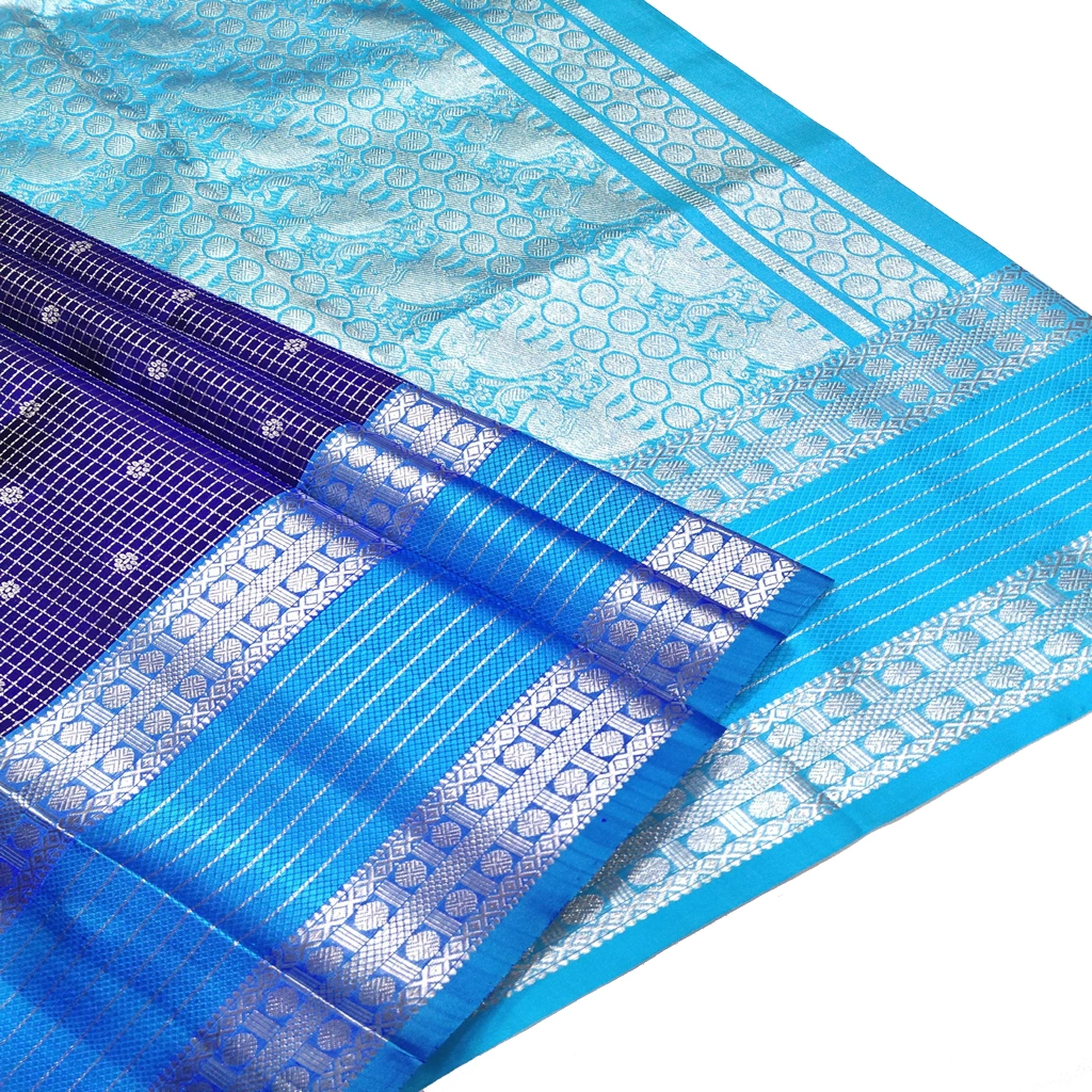 [VGSSBSU] Handwoven Venkatagiri Pure Pattu Saree
(Handloom & Silk mark Certified)