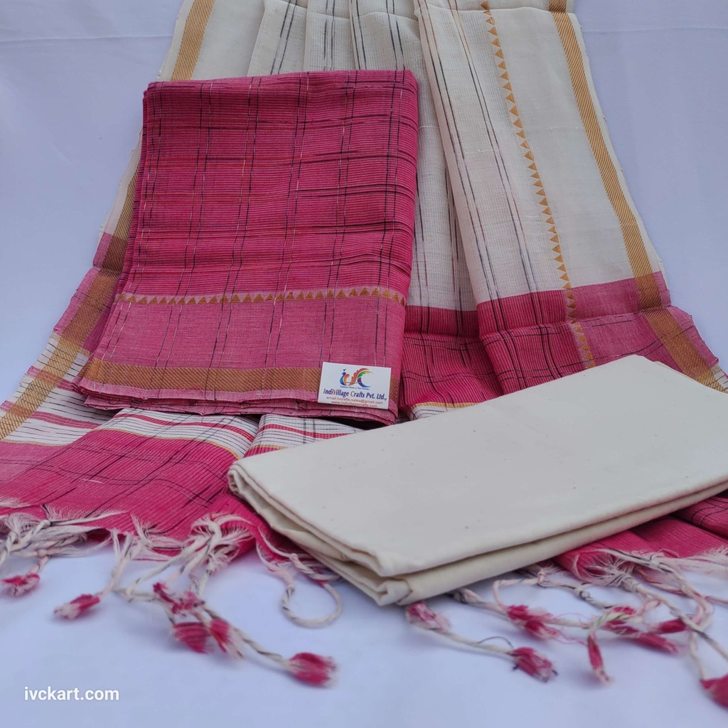 [MGCDMCP] Handwoven Mangalagiri Cotton Dress Materials