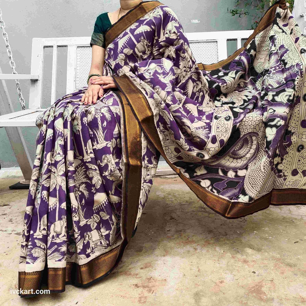 [KKSSB] Kalamkari Silk Saree
